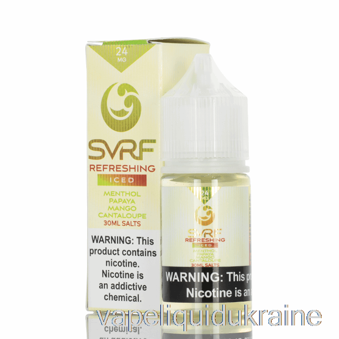 Vape Ukraine ICED Refreshing - SVRF SALTS E-Liquid - 30mL 24mg